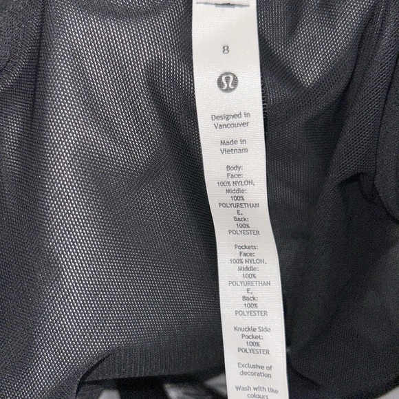 Lululemon Break A Trail Jacket Take Flight Grey Multi Hooded Windbreaker 8 EUC - Picture 9 of 9